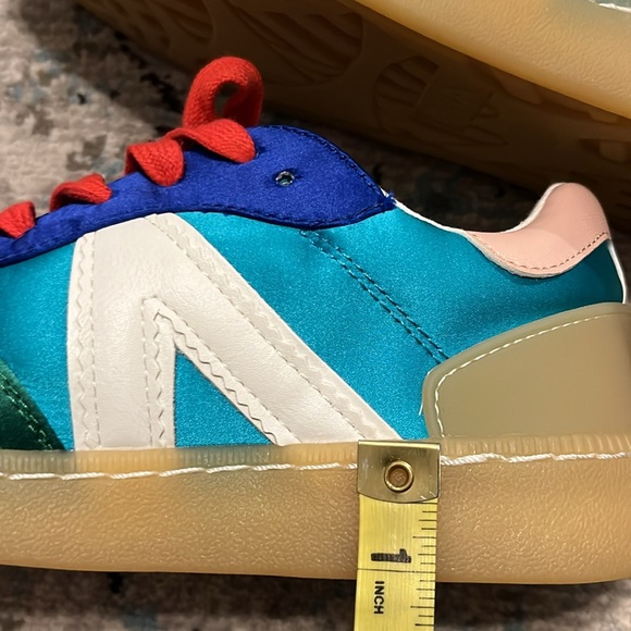 NWT Mia Vesta Sneaker in Turquoise & Green Multicolored - Picture 14 of 15